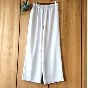 LEPSIM Light Gray Wide Leg Pants
